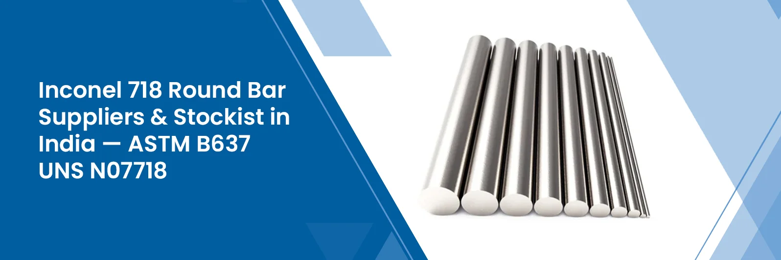 Inconel 718 round bar supplier banner